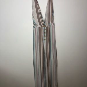 Wild Fable xxl overall colorful stripes